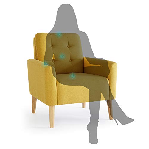 Meerveil-Fauteuil-Canap-1-Place-en-Polyester-avec-Pieds-en-Bois-Massif-Style-Scandinave-pour-Chambre-Salon-Balcon-Bureau-0-1