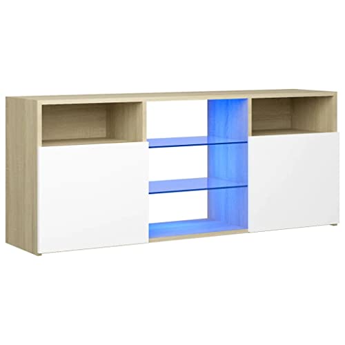 vidaXL-Meuble-TV-avec-Lumires-LED-Multi-Couleurs-Multi-Dimensions-Armoire-0-0