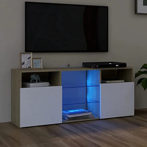 vidaXL-Meuble-TV-avec-Lumires-LED-Multi-Couleurs-Multi-Dimensions-Armoire-0-1