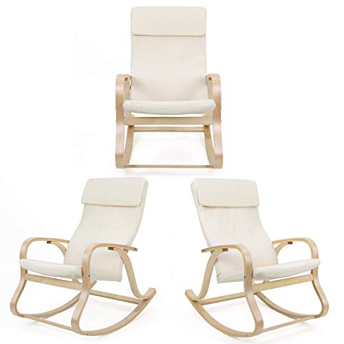 SONGMICS-Fauteuil--Bascule-en-Bois-de-Bouleau-Chaise-berante-avec-Oreiller-Housse-en-Coton-Capacit-de-Charge-120-kg-Beige-LYY30M-0-1