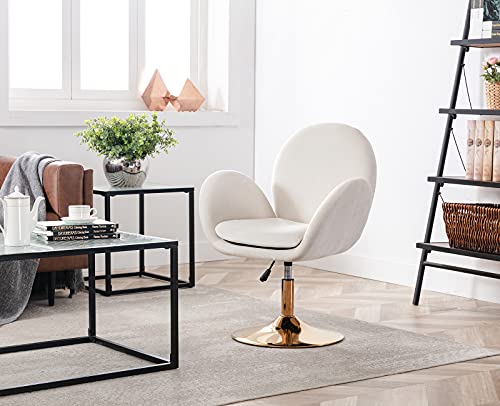 Wahson-Fauteuil-en-Velours-Pivotant-Fauteuil-de-Salon-Moderne-Rglable-en-Hauteur-Chaise-Rembourre-avec-Dossier-pour-Chambre-0-0
