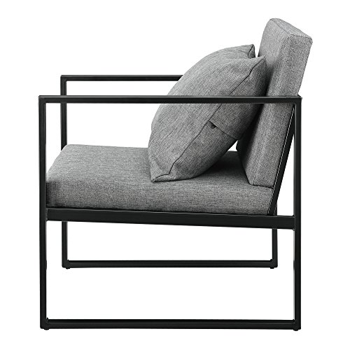 Lot-de-2-Fauteuils-Design-de-Salon-avec-Accoudoirs-Sige-et-Dossier-Rembourrr-Armature-Solide-Housse-en-Polyester-70-x-60-x-60-0-2