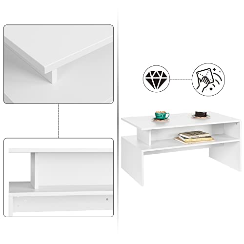 Table-Basse-Table--th-Rectangulaire-Table-dappoint-avec-tagre-de-Rangement-Ouverte-90x50x43cm-0-1