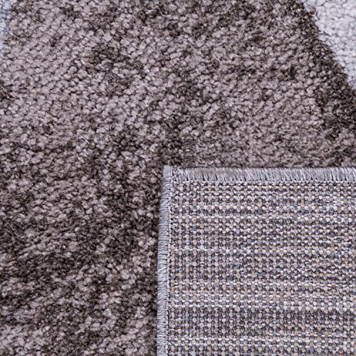 Paco-Home-Tapis-De-Salon-Poils-Ras-Tapis-Vintage-Style-Abstrait-Moderne-Motif-Diamant-Gomtrique-0-2