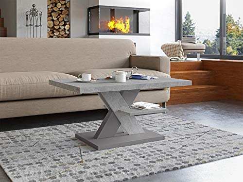 Viosimc-Table-Basse-de-Salon-Bton-et-Blanche-avec-tagre-Table-Centrale-Blanche-Moderne-et-lgante-pour-th-et-Le-caf-0-0